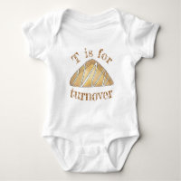 T es para TURNOVER Apple Pastry Alphabet ABCs