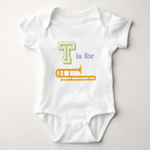 Body Para Bebé T está para el Trombone