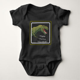 Body Para Bebé T-Rex Dinosaur Hanukkah Unisex Baby Set