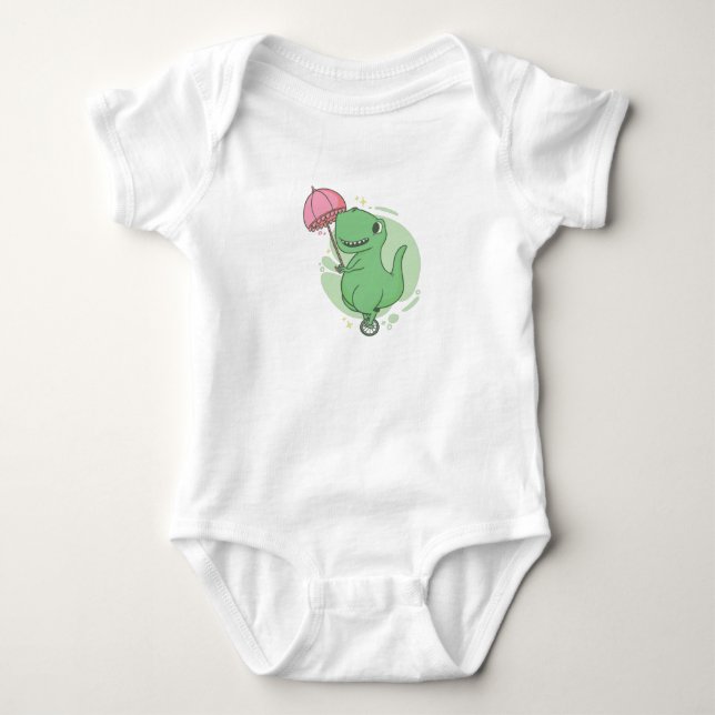 Body Para Bebé T Rex Unicycle (Anverso)