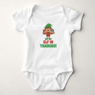 Body Para Bebé T-Shirt Elf in Training