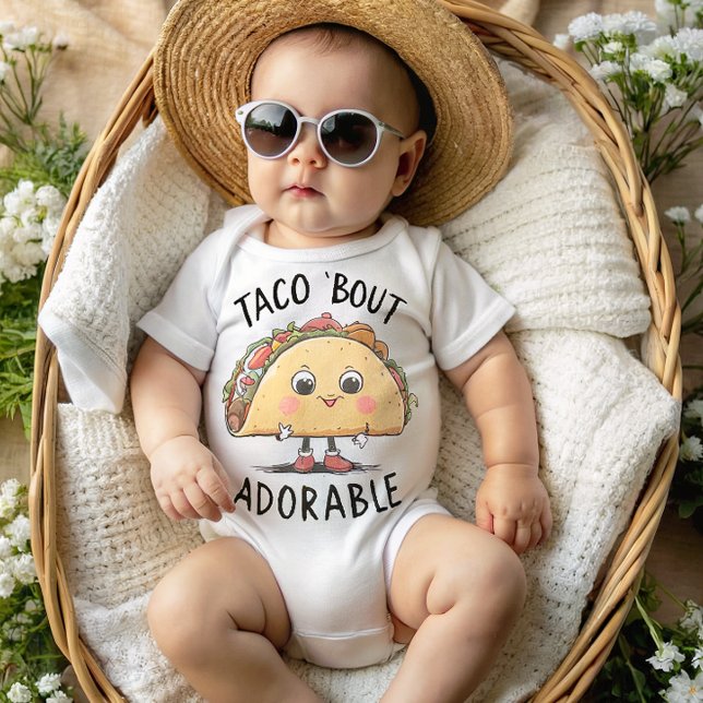 Body Para Bebé Taco Bout Adorable Funny Taco (Subido por el creador)