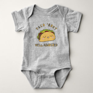 Body Para Bebé Taco 'bout bien ajustado, bebé quiropráctico, quir