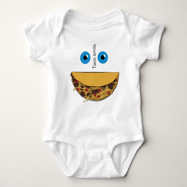 Body Para Bebé Taco escoda (Anverso)