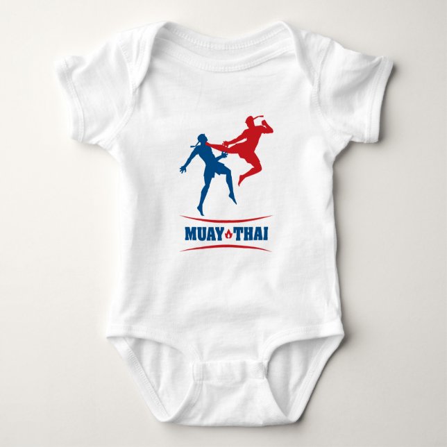 Body Para Bebé Tailandés de Muay (Anverso)