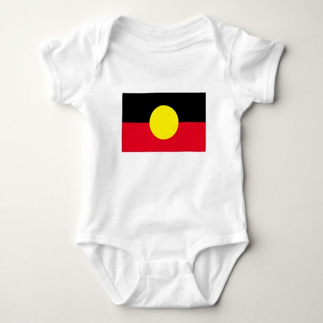 Body Para Bebé tamaño de bebé Traje aborigen (Anverso)