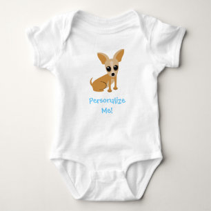 Body Para Bebé Tan Chihuahua