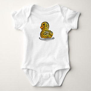 Body Para Bebé Tattooed Rubber Duck