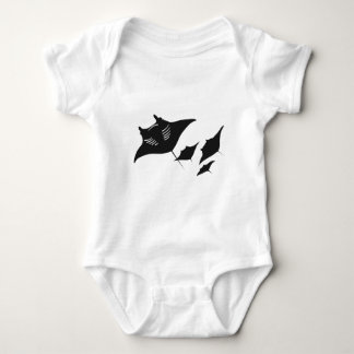 Body Para Bebé taucher mantarochen manta ray scuba diving bucean