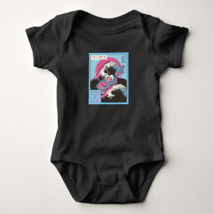 Body Para Bebé Tazón de Ramen Diseño Vaporwave