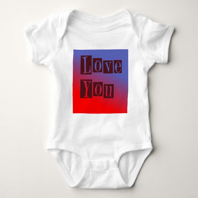 Body Para Bebé Te Amas Oscuro (Anverso)