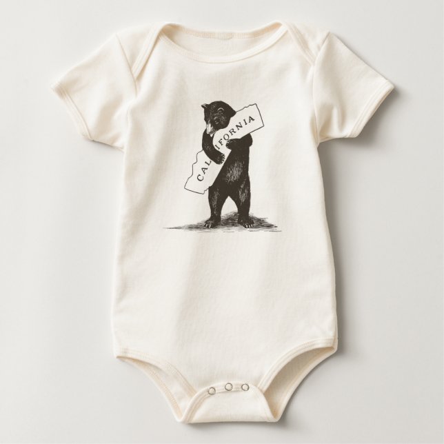 Body Para Bebé Te amo California (Anverso)