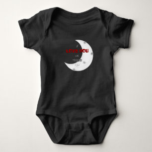 Body Para Bebé Te amo luna y atrás