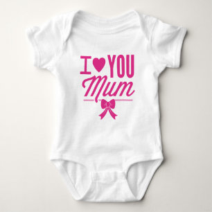 Body Para Bebé Te amo Mamá
