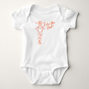 Body Para Bebé Te Amo Papá Body de Bebé