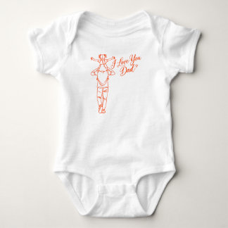 Body Para Bebé Te Amo Papá Body de Bebé