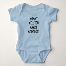 ¿Te Casarás Con Mi Papi? Baby Bodysuit