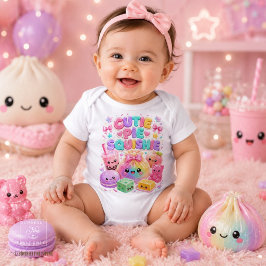 Body Para Bebé Té de Burbujas de Muñeca Linda y Suave