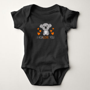 Body Para Bebé Te Dulce Koala Con Un Naranja Dulce