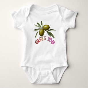 BODY PARA BEBÉ TE QUIERO ACEITUNA