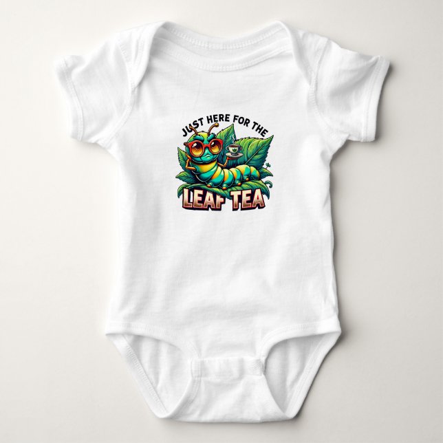 Body Para Bebé Tea Time Caterpillar (Anverso)