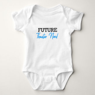 Body Para Bebé Teatro futuro Nerd Blue