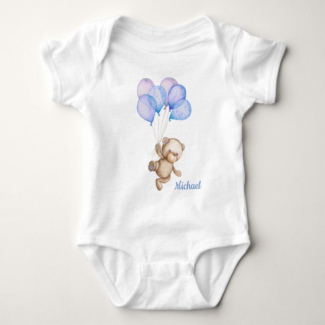 Body Para Bebé Teddy Bear Baby Bear Baby Bodysuit (Anverso)