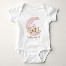 Body Para Bebé Teddy Bear Chica Baby Bodysuit