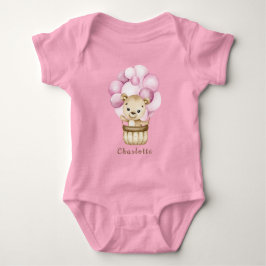 Body Para Bebé Teddy Bear Chica Baby Bodysuit