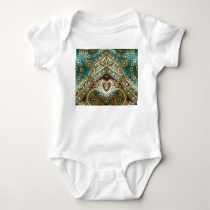 Body Para Bebé Tejido árabe: Diseño oriental árabe