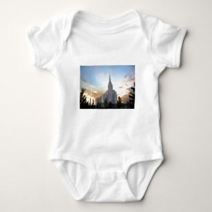 Body Para Bebé templo mormón de Oquirrh Mountain Utah de SUD