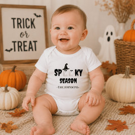 Body Para Bebé Temporada espeluznante – Primer disfraz de Hallowe