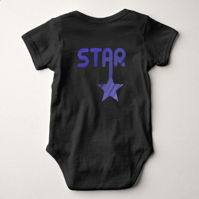 Body Para Bebé Tendencia STAR Resumen Lavender Violet (Subido por el creador)