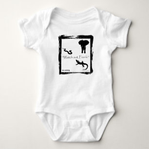 Body Para Bebé "Tenga cuidado, Frank!" Cosas salvajes Onsie