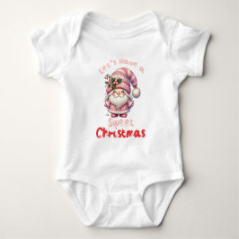 Body Para Bebé Tengamos una dulce Navidad niños