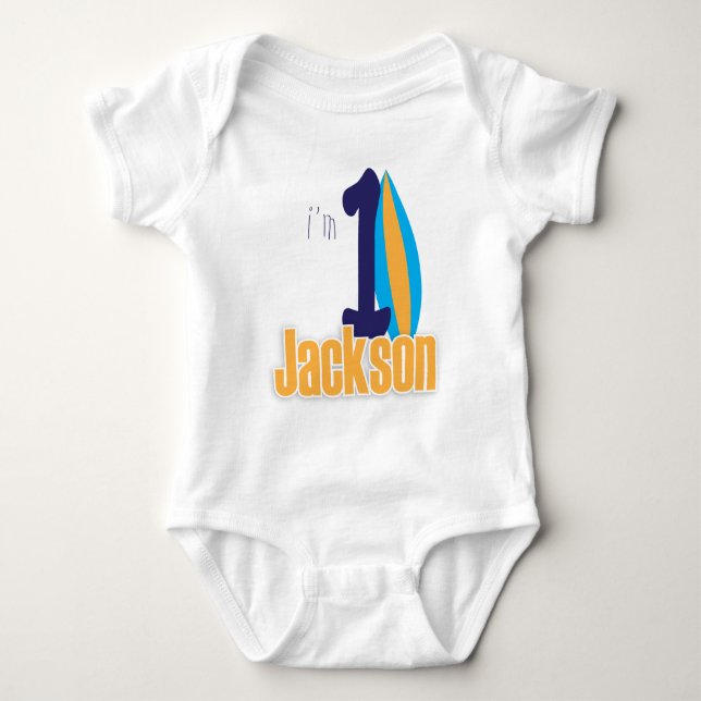 Body Para Bebé Tengo 1 (Anverso)