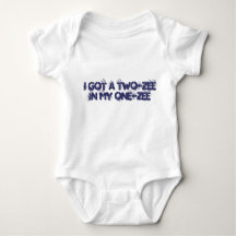 "Tengo dos zee en mi bebé de un zee"