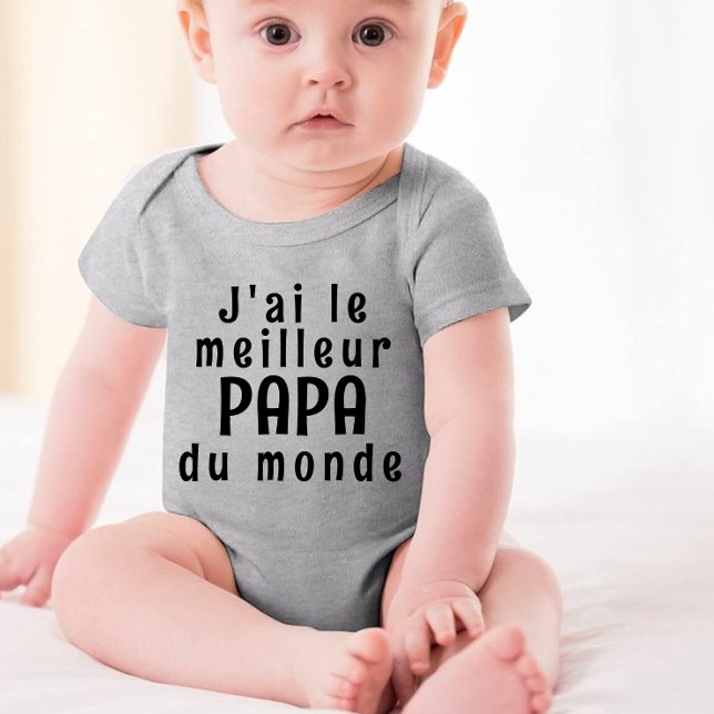 Body Para Bebé Tengo el mejor papá del mundo (Subido por el creador)
