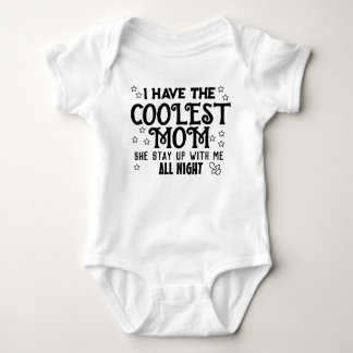 Body Para Bebé Tengo la mamá más genial bodysuits