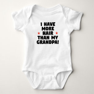 Body Para Bebé Tengo Más Cabello Que Mi Abuelo