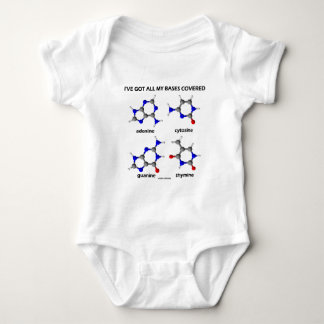 Body Para Bebé Tengo mis bases cubiertas (las bases de la DNA de