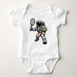 Body Para Bebé Tenis Astronauta