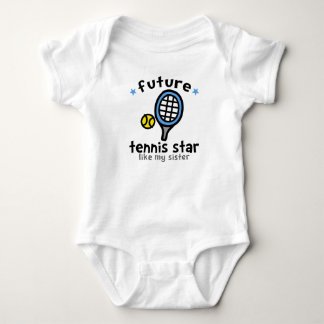 Body Para Bebé Tenis Like Sister