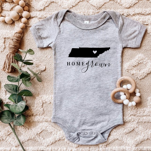 Body Para Bebé Tennessee Home Grown State Tee (Subido por el creador)