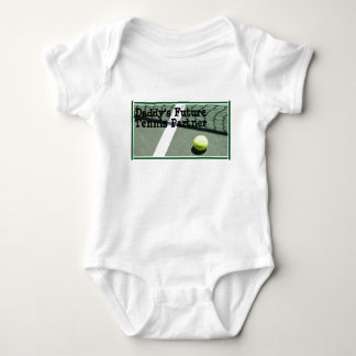 Body Para Bebé tennis_court, socio futuro del tenis del papá