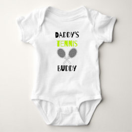 Body Para Bebé Tennis Dad: El tenis de papá es gracioso
