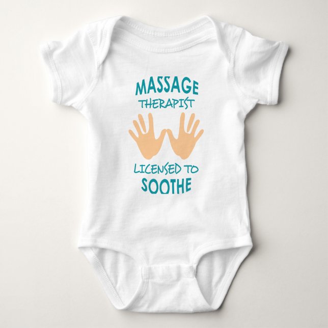 Body Para Bebé Terapia de Masaje (Anverso)
