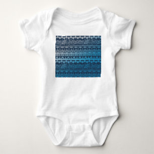 Body Para Bebé Tercer patrón tribal étnico, sin fisuras.