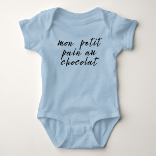 Body Para Bebé Término francés lindo de cariño