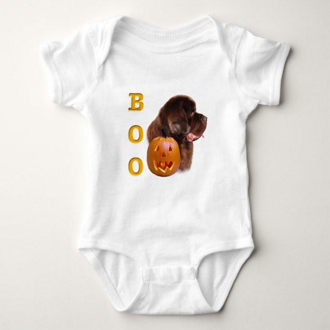 Body Para Bebé Terranova (brn) Halloween Boo (Anverso)
